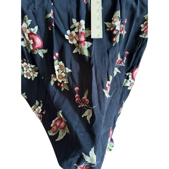 VTG Norton McNaughton Dress 12 Strawberry Granny Print Prairie Cottagecore Retro - Picture 6 of 6